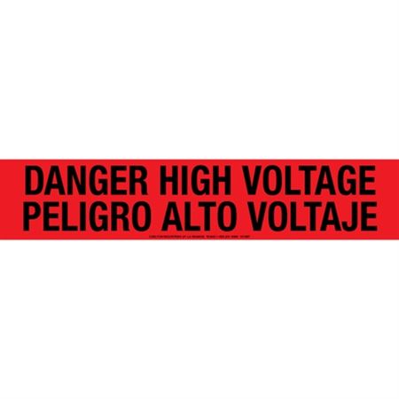 Danger High Voltage / Peligro Alto Voltaje Barricade Tape